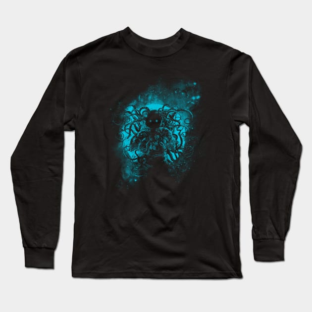 terror from deep space Long Sleeve T-Shirt by kharmazero